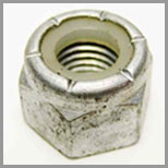 Stainless Steel Imperial Thread Nylock Nuts