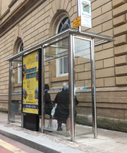 Designer Bus Queue Shelters