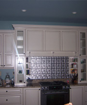 Stainless Steel Kitchen Back Splash Panels