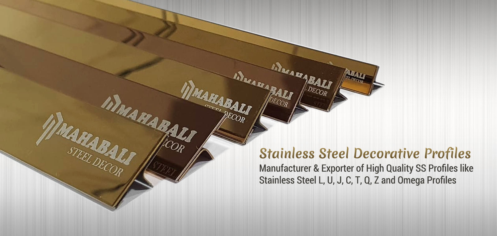 Stainless Steel Decorative Profiles